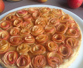 Tarte Aux Pomme façon Bouquet de Roses {Ou la tarte qui a la classe...}