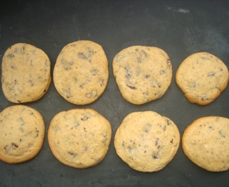 Cookies à la pâte à tartiner au chocolat blanc et aux pépites de chocolat noir