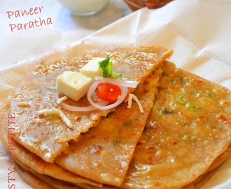 How to make Paneer Paratha / ( Indian Stuffed Bread )