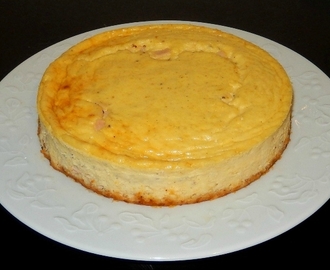 Gâteau au fromage frais et jambon de dinde