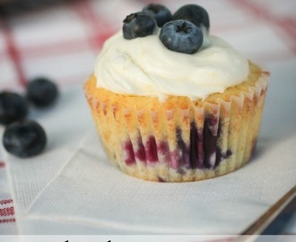 Em's Blueberry Lemon Cupcakes