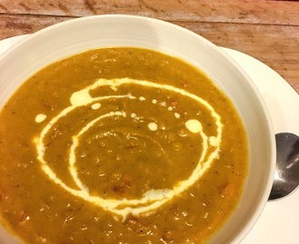 Spiced Carrot and Red Lentil Soup