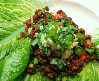 Improv in the City & Mexican Lettuce Wraps! GF, V, BED!