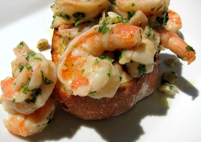 Shrimp Toast Recipe (Tostado de gambas)