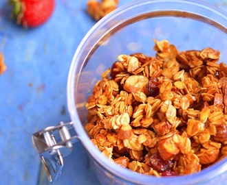 Granola fatta in casa: i cereali croccanti per una colazione homemade!