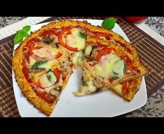 Rewelacyjna Pizza na Cieście z Kalafiora  | Pizza Kalafiorowa | Pizza bez Mięsa i Glutenu