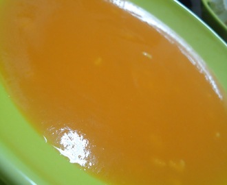 Sopa de Cenoura e Batata Doce
