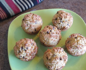 Coconut Chocolate Chip Muffins