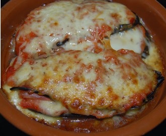 Berenjenas a la parmesana - Parmigiana di melanzane