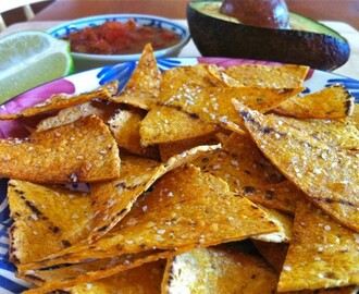 Salted Lime Baked Corn Tortillas Chips