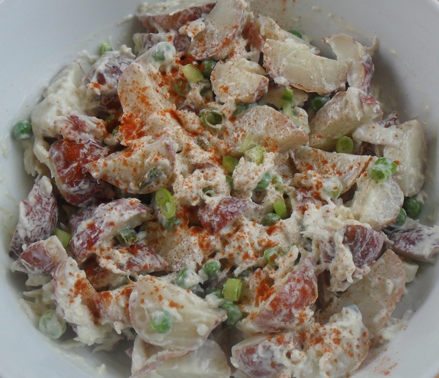 Roasted Potato & Crab Salad...A Review of the book that inspired the recipe