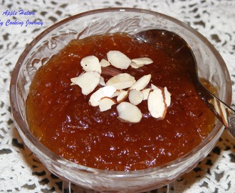 Apple Halwa (Indian desert made with apples)