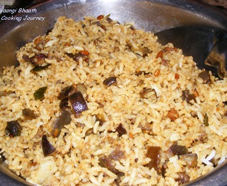 Vaangi Bhaath/Kathirikkai Saadham/Brinjal Rice