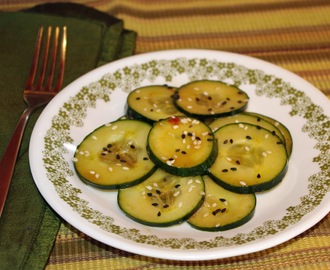 Meatless Monday: Asian Cucumber Salad