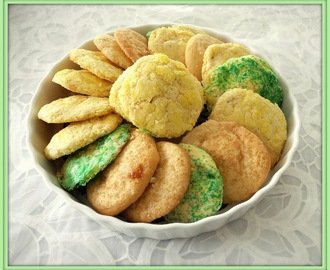 Colored Sugar Cookies