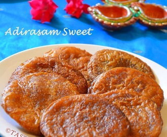 How to make Adhirasam / Diwali Sweets Recipe / Step by Step