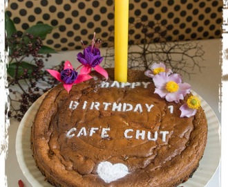 Un bon gros gâteau moelleux pour votre goûter et pour fêter un an de belles rencontres ! Et c'est pas fini !