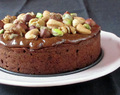 Chocolate Hazelnut Cake with Peanut Butter Frosting