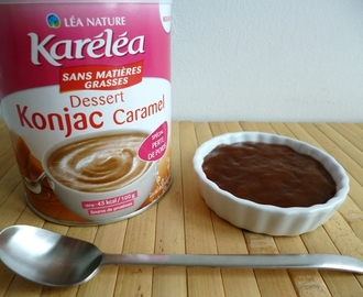 crème dessert diététique caramel au konjac à seulement 40 calories (sans oeufs)