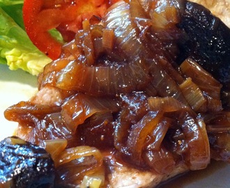 Braised Pork Loin with Figs and Caramelized Onions