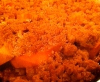 Sweet Potatoes with Maple Sugar Streusel