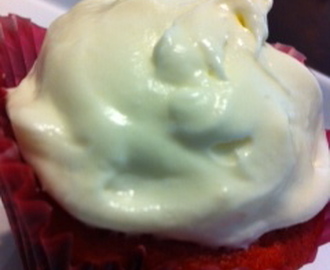 Red Velvet Cupcakes with Cream Cheese Frosting