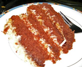 GERMAN CHOCOLATE CAKE - SCHOKOLADEN-KOKOS-PECAN-TORTE