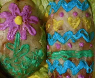 Painted Easter Potatoes