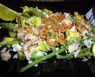 Balinese Crab, Coconut and Bean Salad Recipe