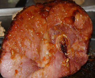 Orange Glazed Baked Ham