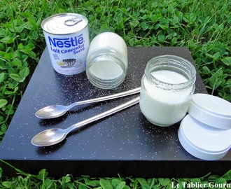Les yaourts natures sucrés maisons (et bio) au lait concentré