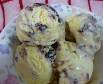 Blueberry Swirl Ice Cream