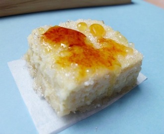 Lemon Cheesecake Crème Brulee Bars