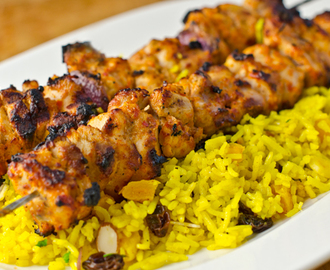 Middle Eastern Chicken Kebabs