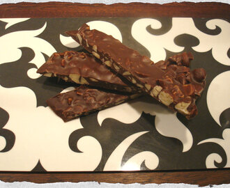 Holiday candy – chocolate/coconut almonds