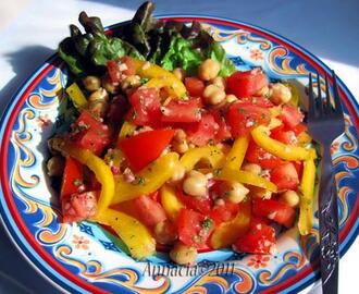 Tomato and Garbanzo Salad