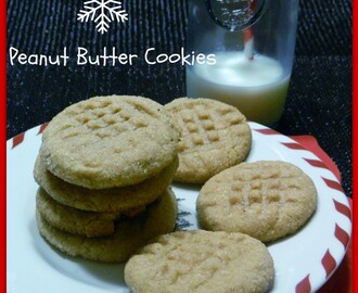 Peanut Butter Cookies – Only Three Ingredients