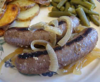 Weekend Recipe Review - Slow Cooker Bratwursts