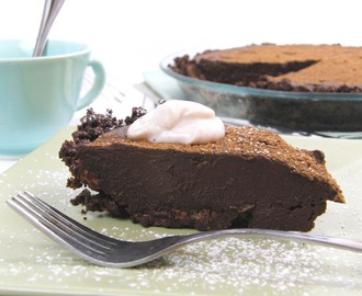 a Time for Chocolate ...  Chocolate Indulgence Sour Cream Pie
