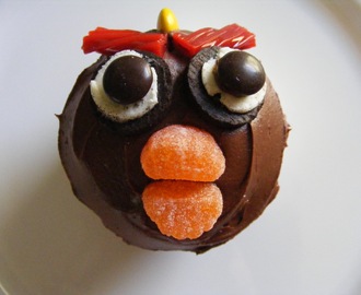 Angry Bird Cupcakes Tackle It Tuesday Tutorial