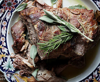Recipe: Pork braised in Milk & Fresh Herbs | Maiale al Latte