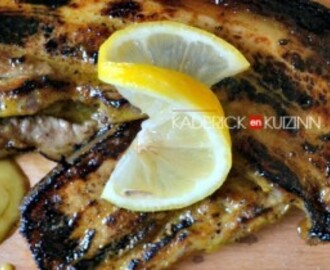 Plancha porc – Poitrine de porc grillée au miel et curry à la plancha