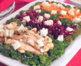 Salada de Brócolis com Aveia
