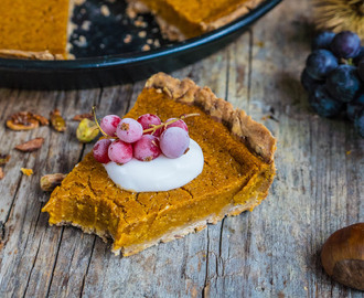 Gesunder Pumpkin Pie vegan und glutenfrei | Mrs Flury - gesund essen & leben