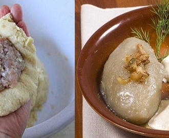 Litovské zemiakové knedle s mäsom