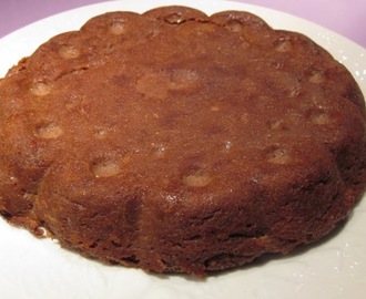 Pudding chocolat amande châtaigne, sans gluten et sans lactose