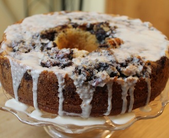 Bluberry Coffee Cake w/Vanilla Glaze-Magnolia Bakery
