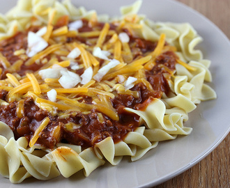 Chili Beef and Noodles Recipe