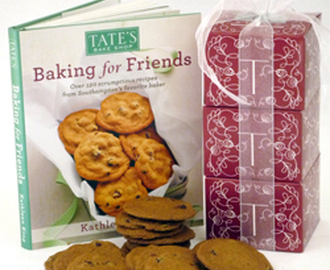 Tate’s Bake Shop Valentine Cookie and Cookbook Giveaway