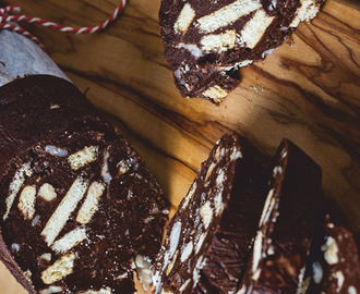 Chocoladesalami: om je vingers bij af te likken